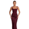 Margarita Maxi Dress - Burgundy