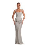 Margarita Maxi Dress - Gray