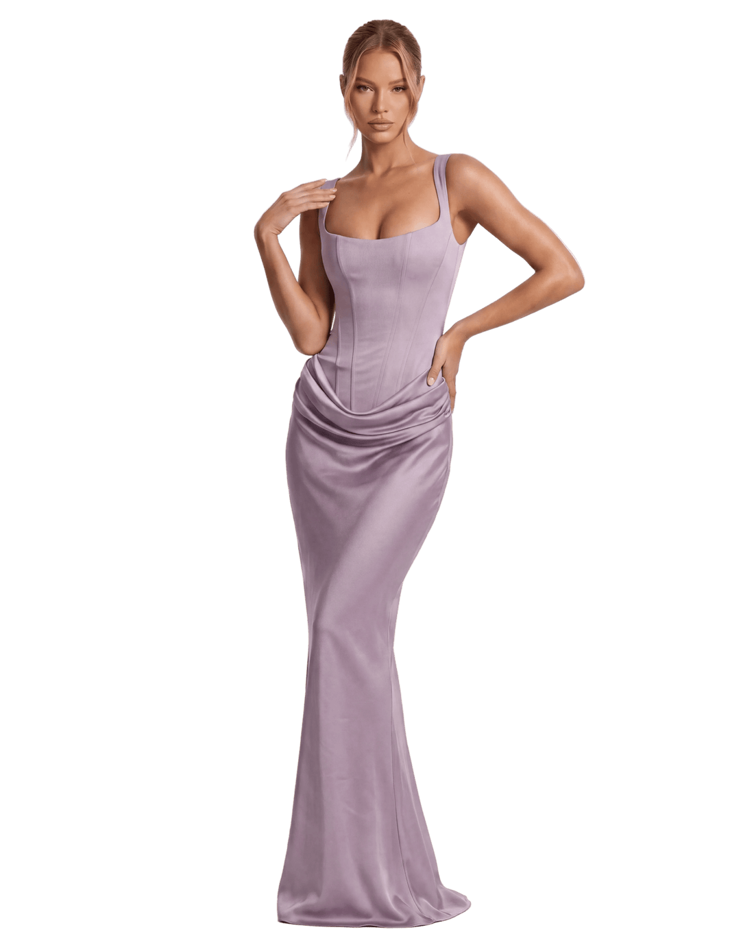Margarita Maxi Dress - Purple - velourea
