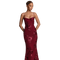 Martini Dress - Deep Ruby