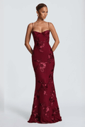 Martini Dress - Deep Ruby