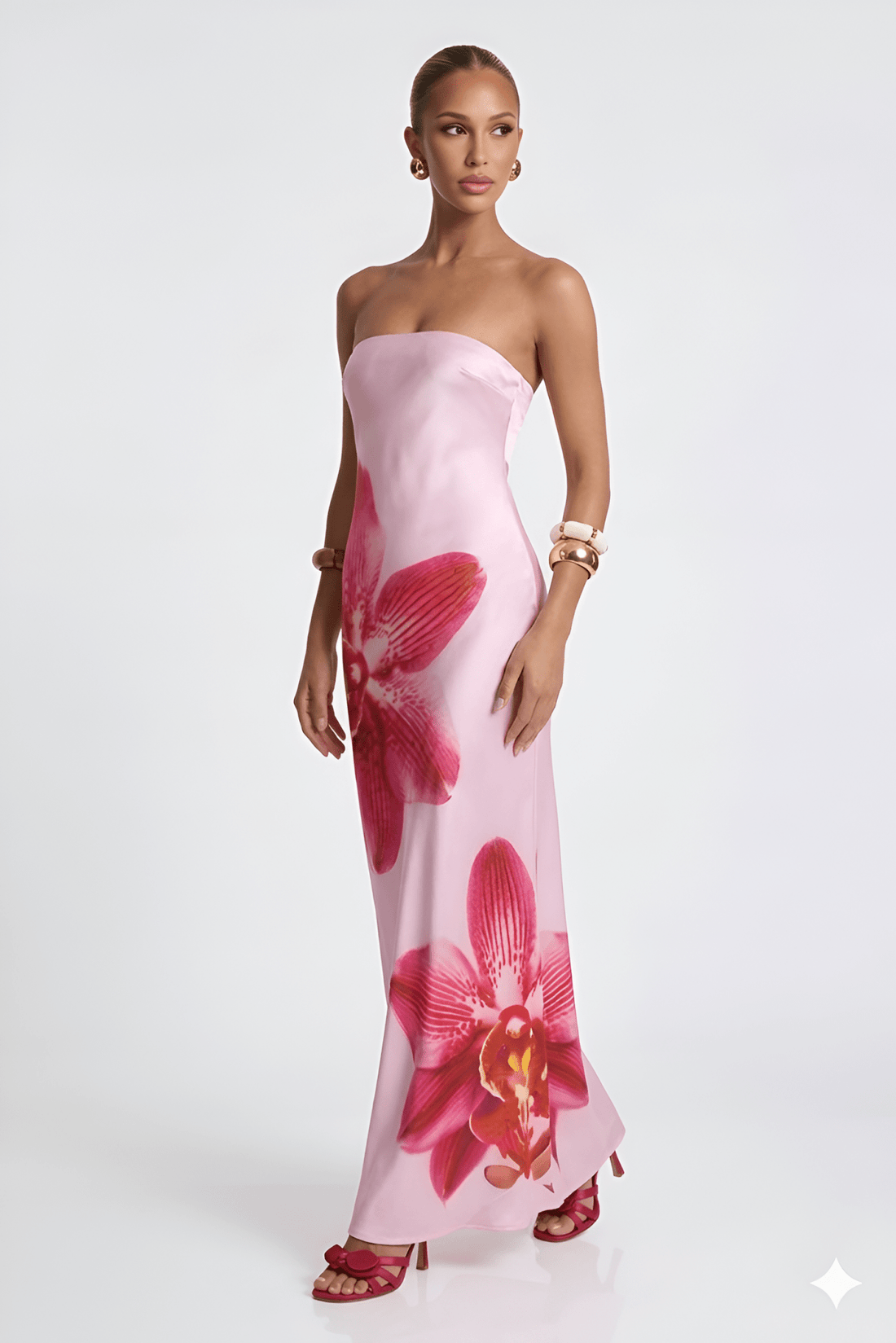 Orchid Bloom Satin - velourea
