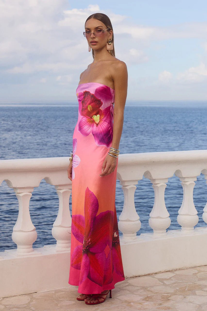 Orchid Bloom Satin - velourea