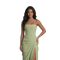 Royal Drape Dress - Matcha