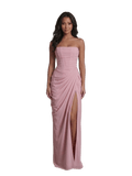 Royal Drape Dress - Pink