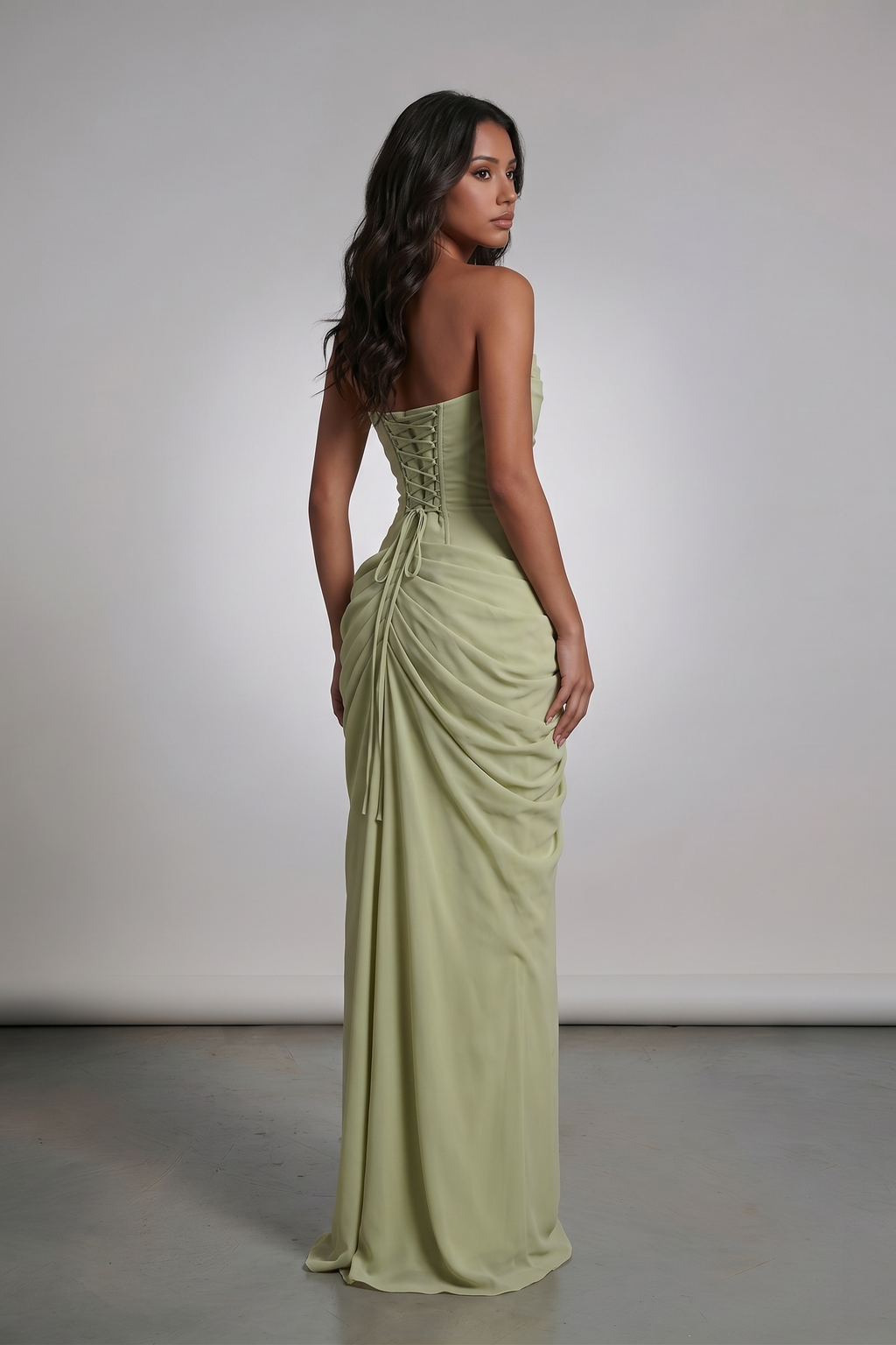 Royal Drape Dress