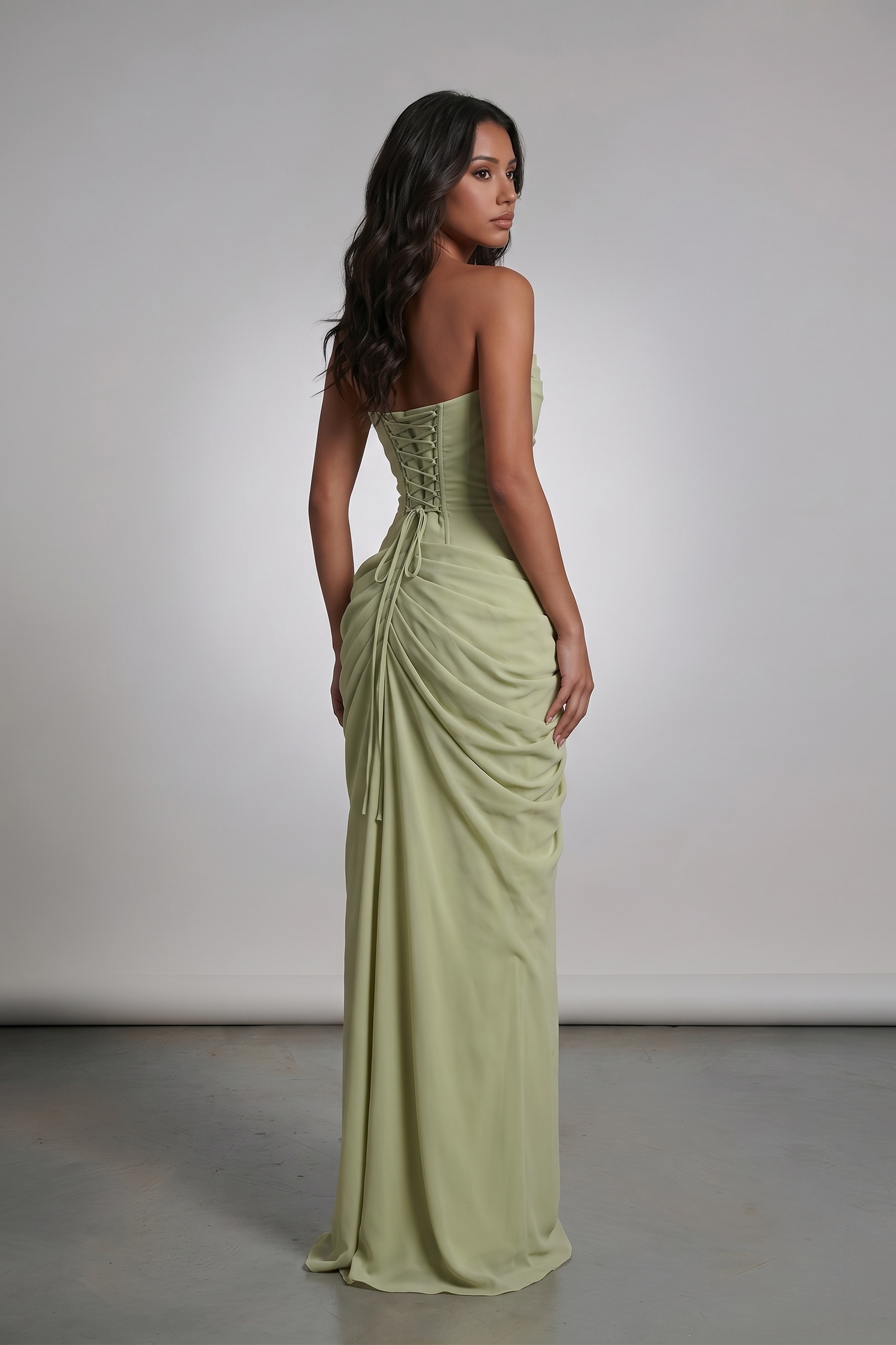 Royal Drape Dress