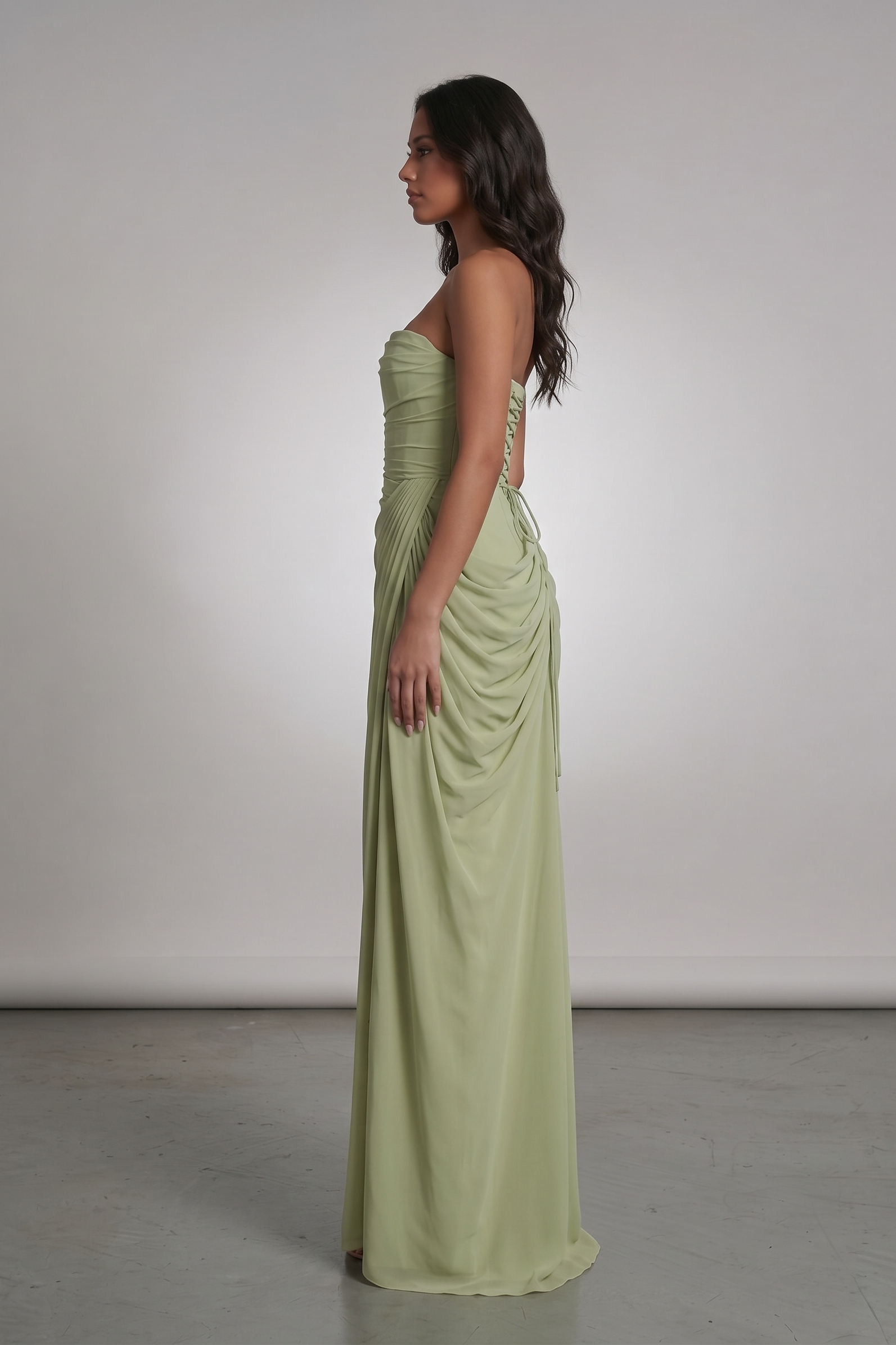Royal Drape Dress