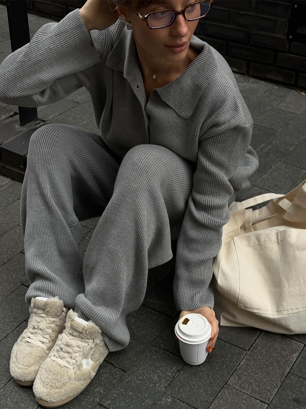 Cozy Knit Lounge Set