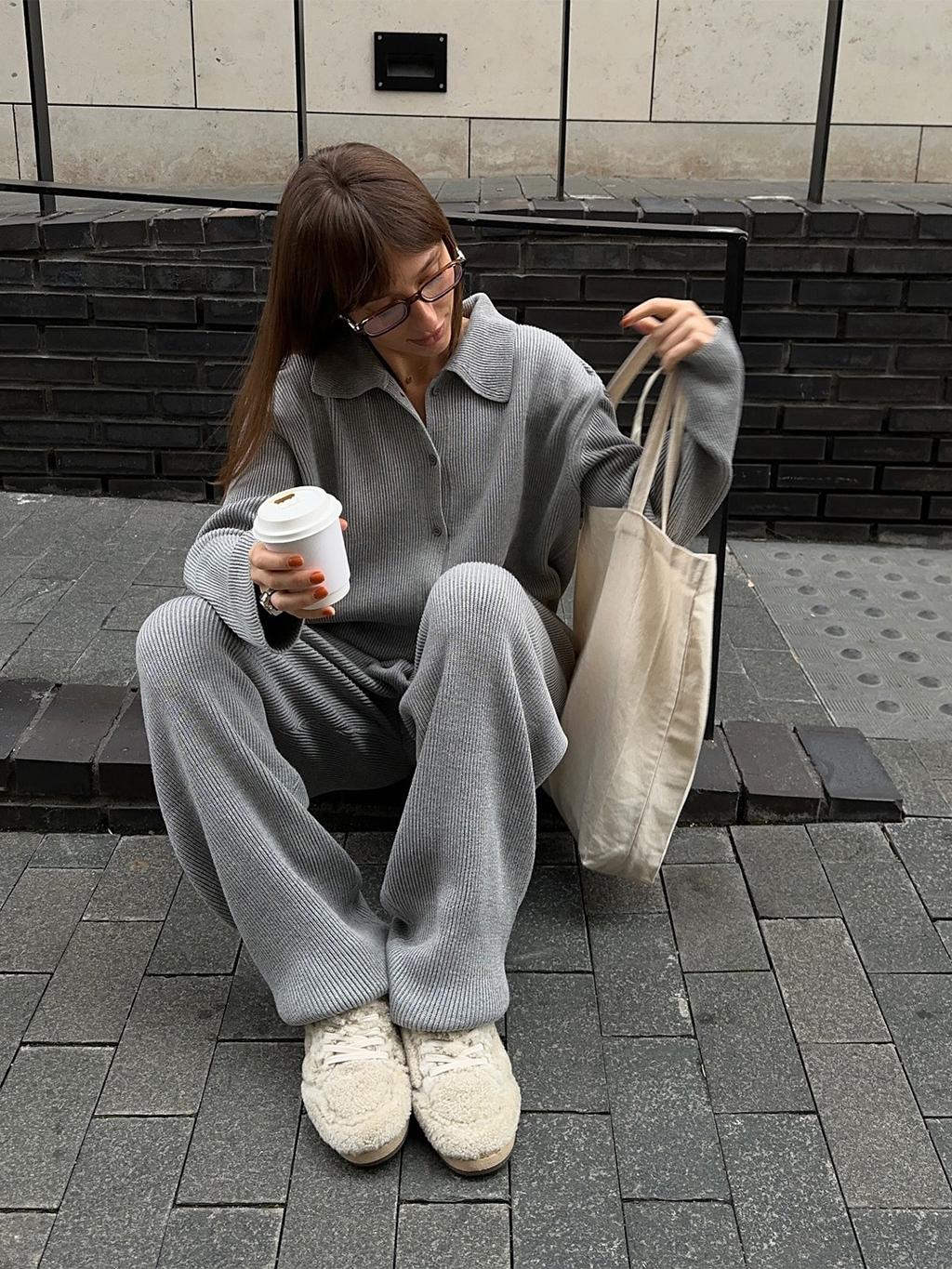 Cozy Knit Lounge Set