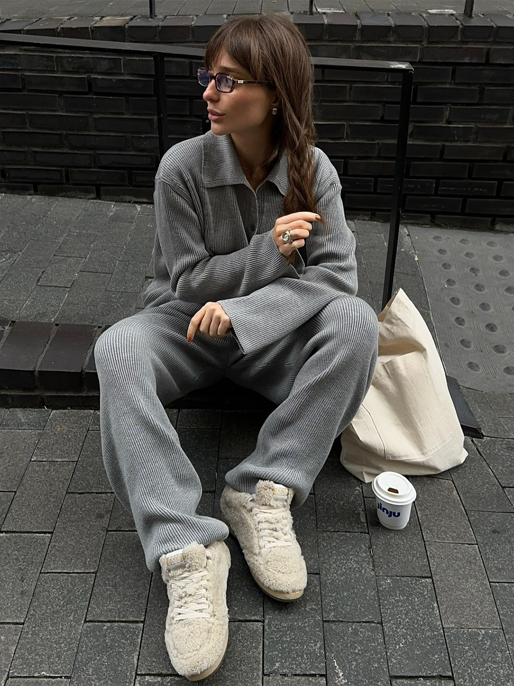 Cozy Knit Lounge Set