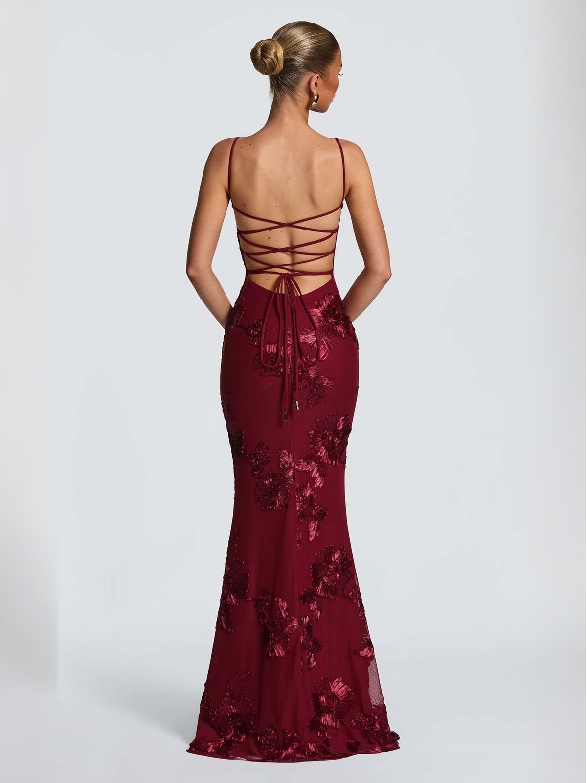 Martini Dress - Deep Ruby