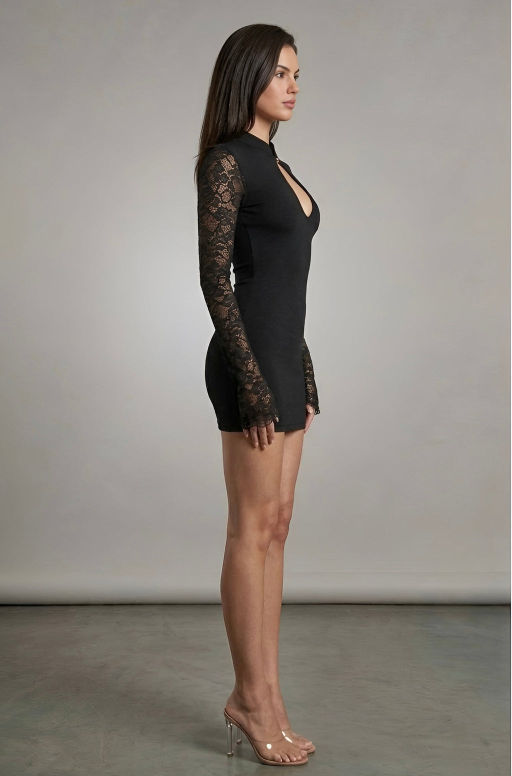Noir Lace Dress