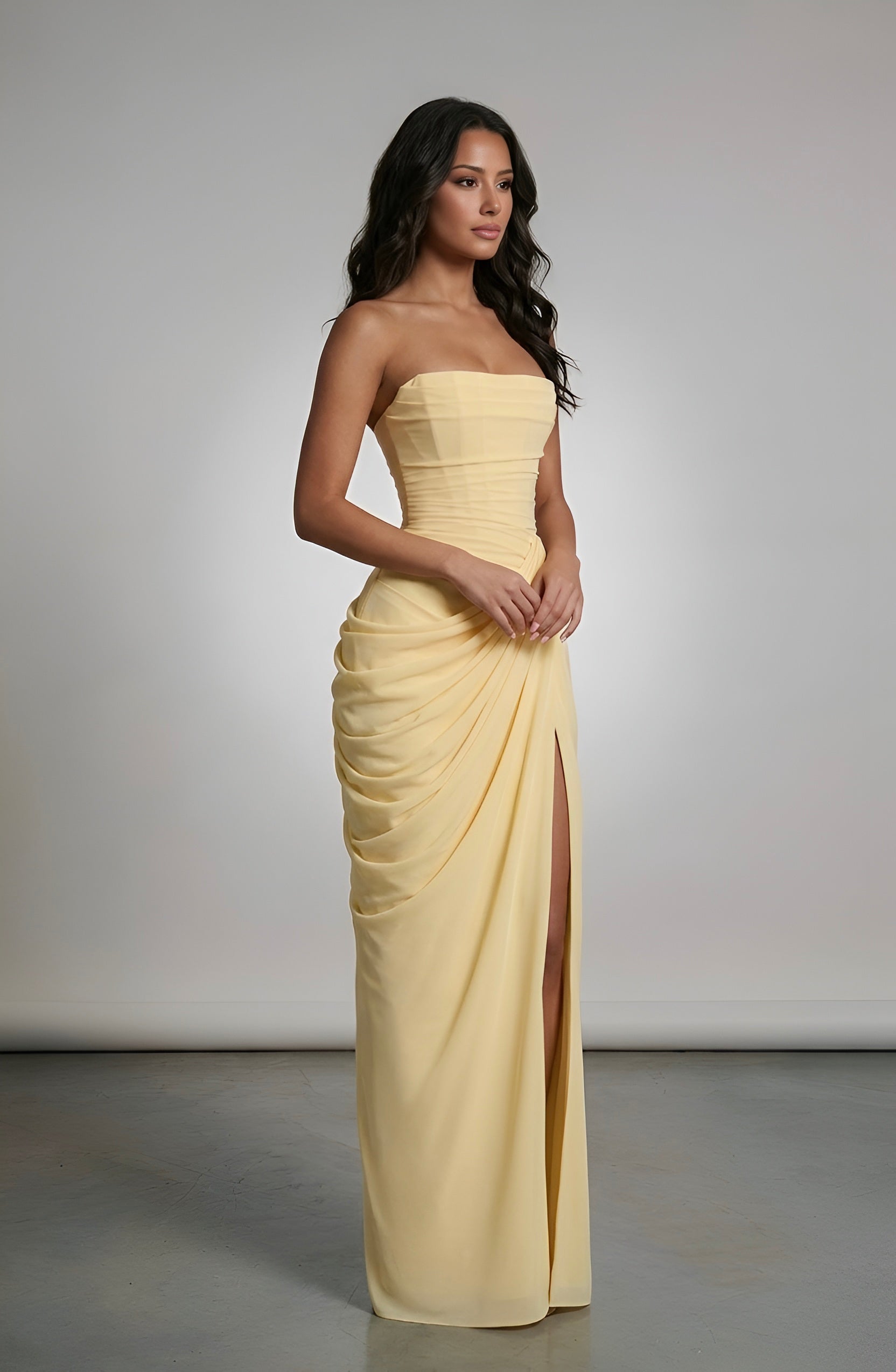 Royal Drape Dress