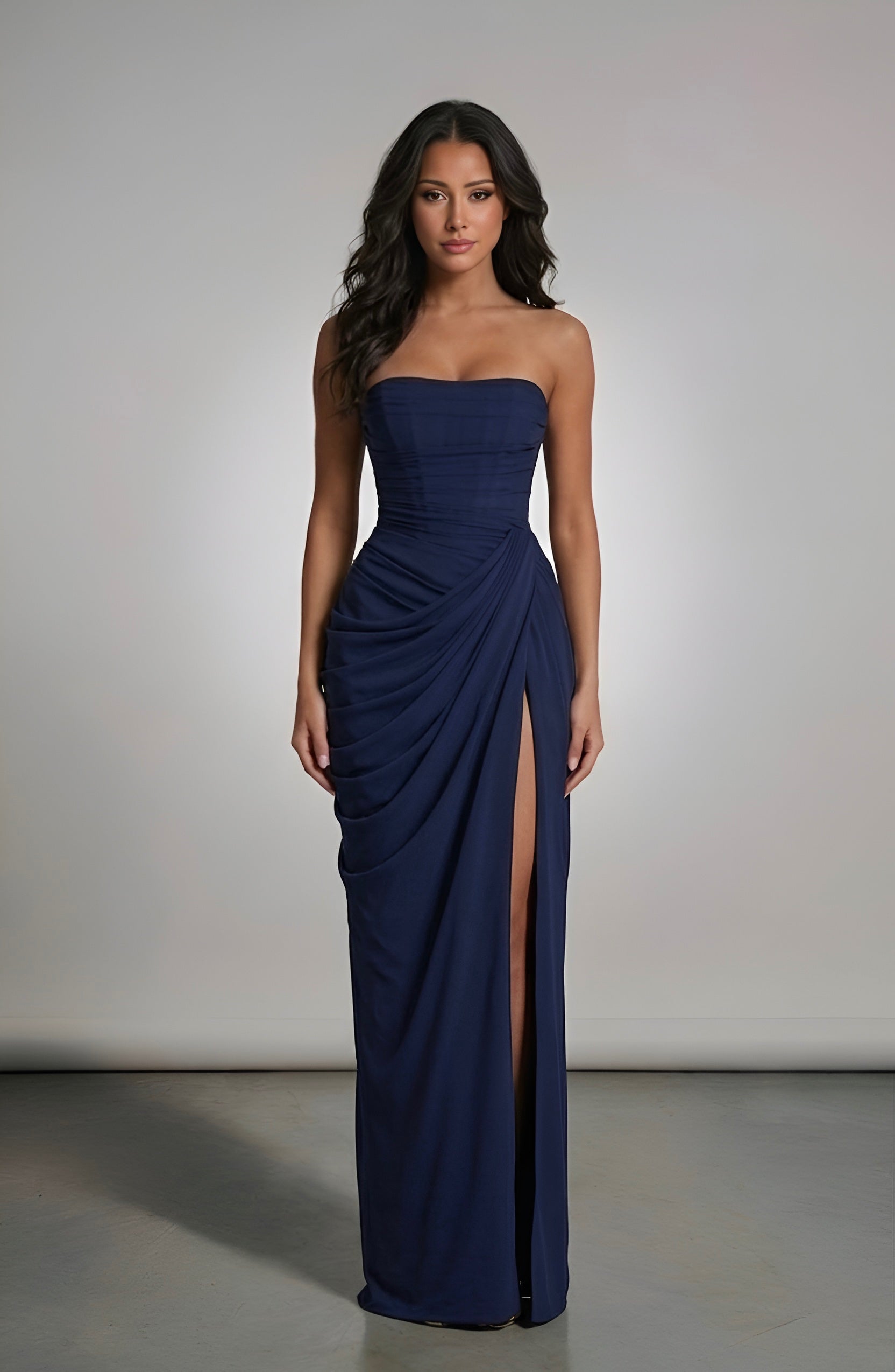 Royal Drape Dress