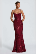 Martini Dress - Deep Ruby