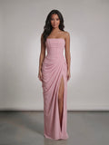 Royal Drape Dress - Pink