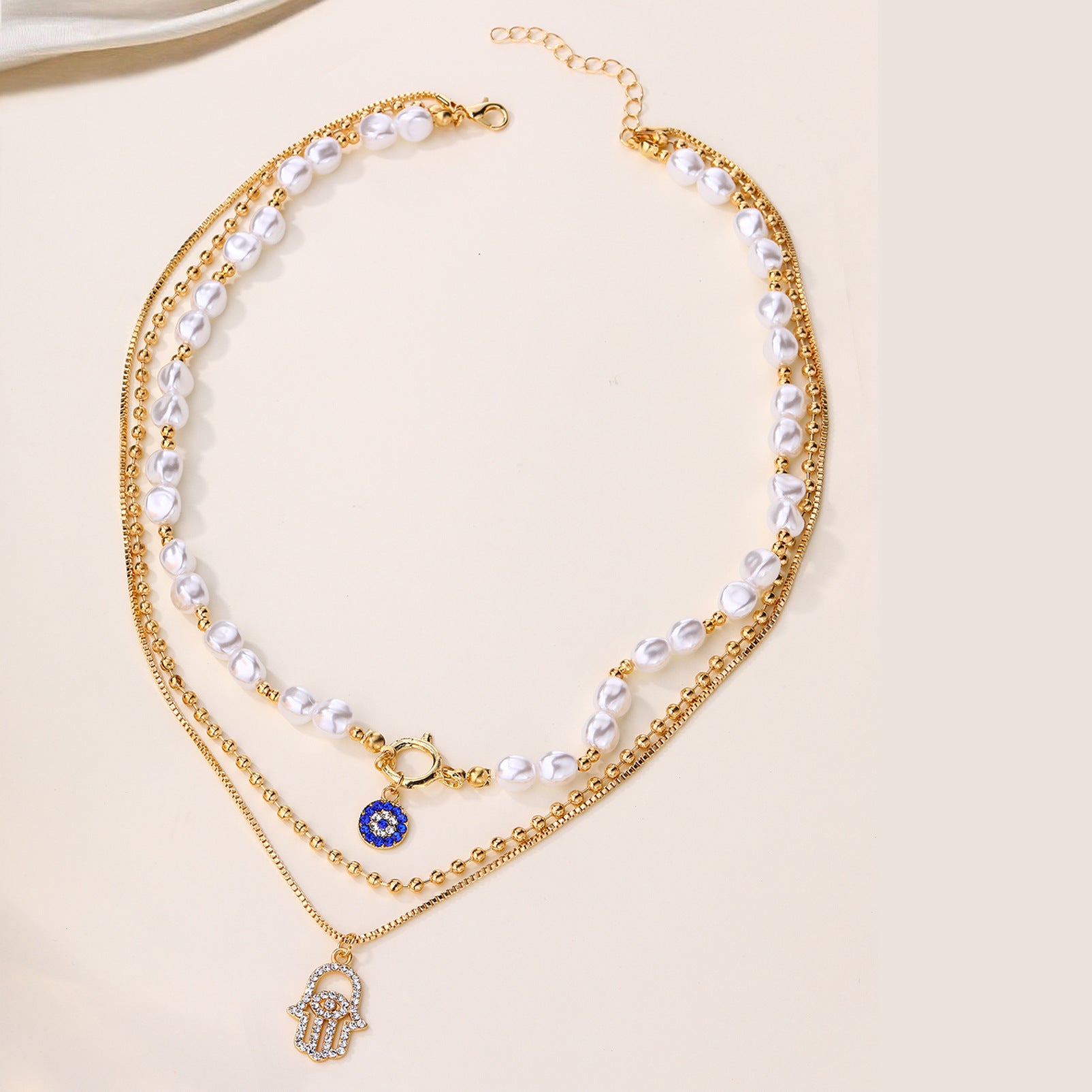 Hamsa Harmony Necklace