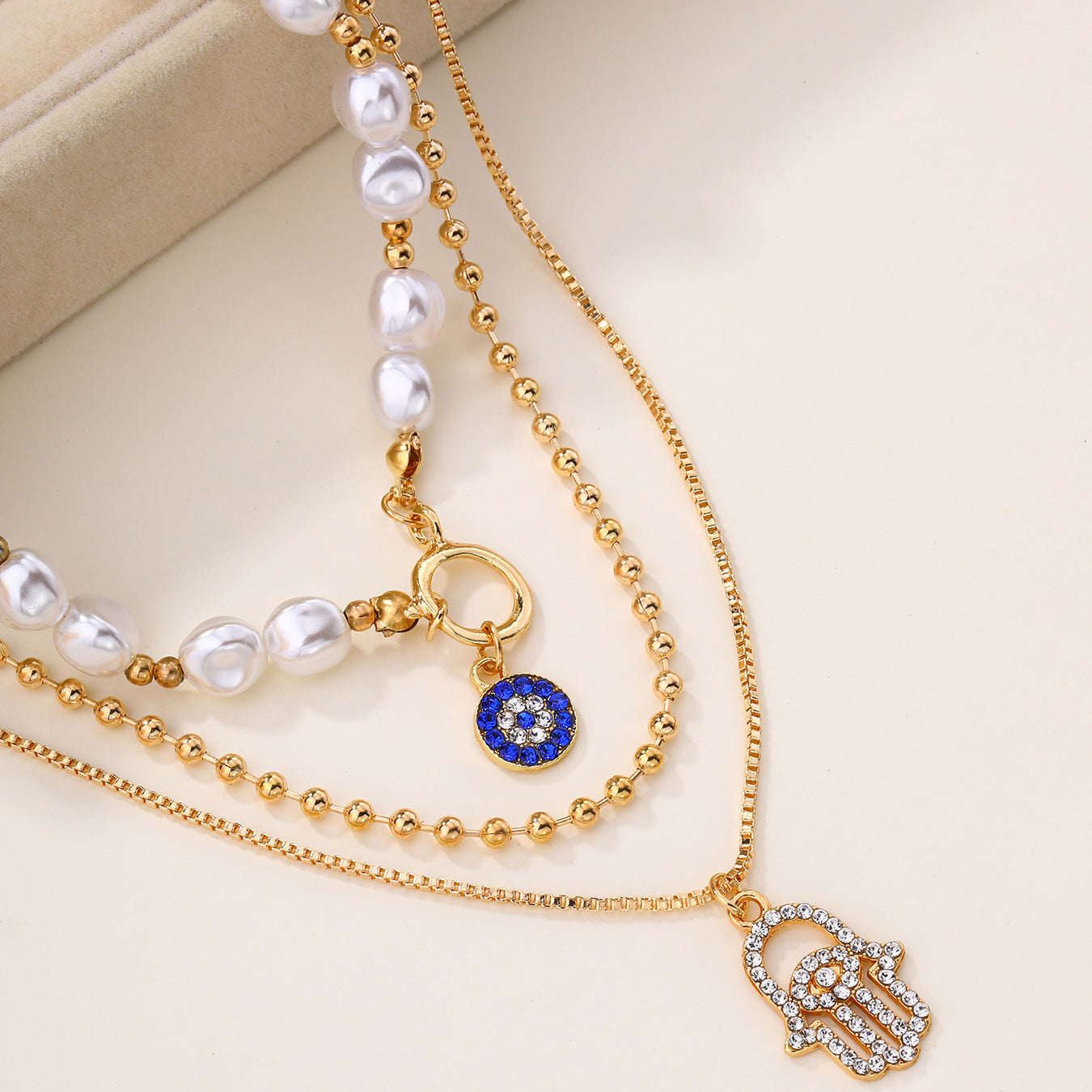 Hamsa Harmony Necklace