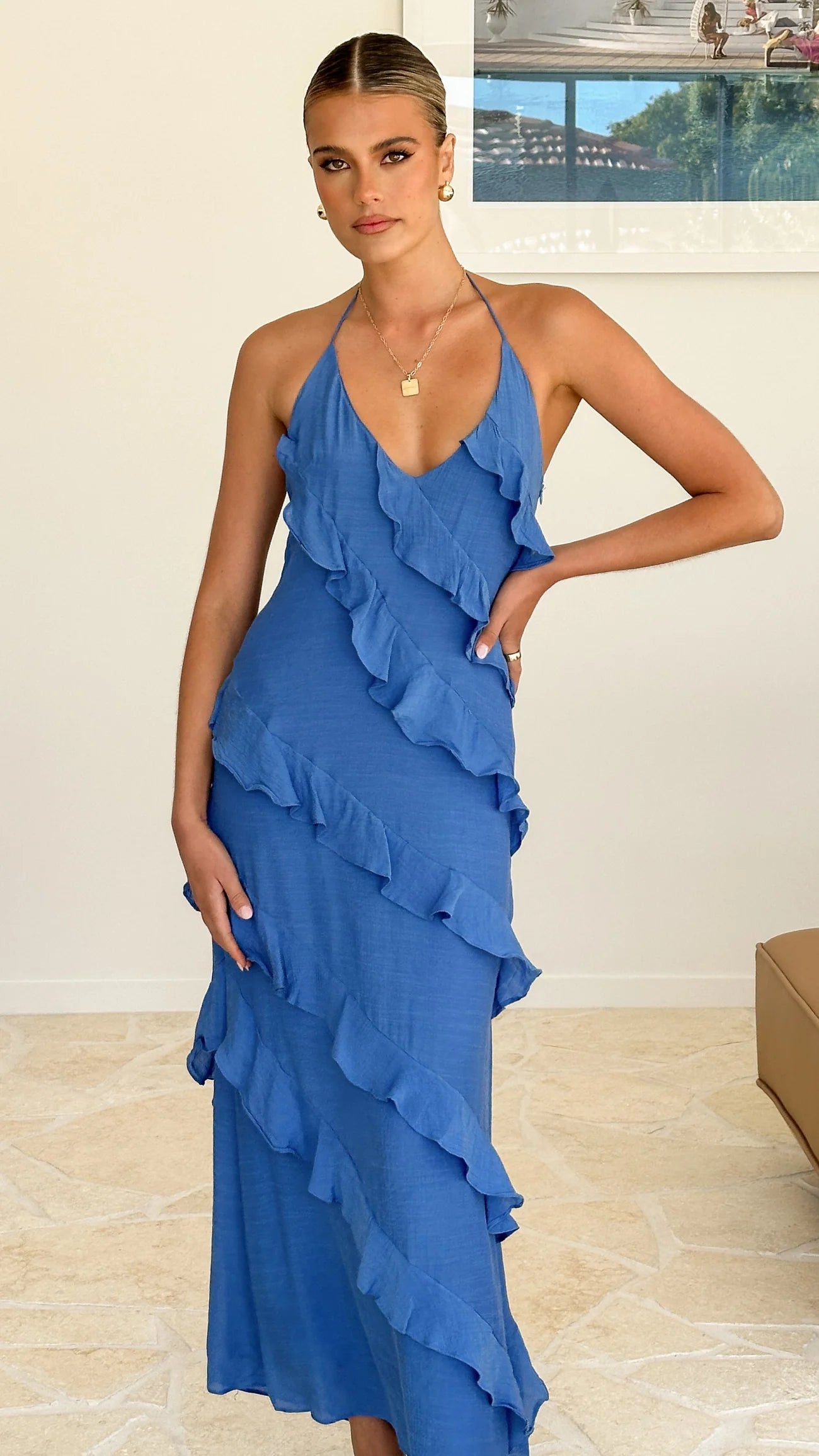 Wave Flow Dress