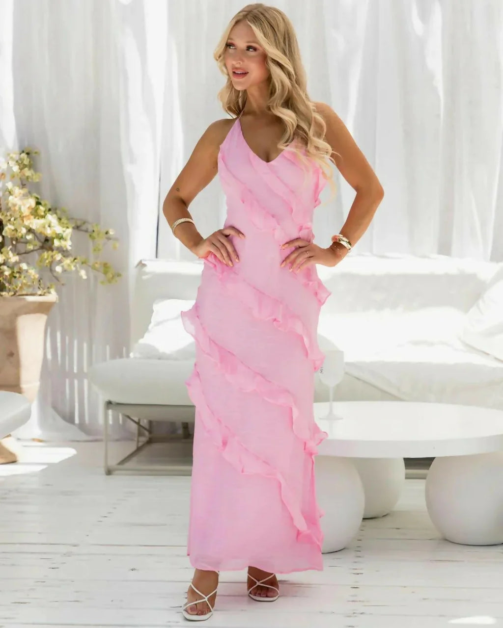 Blush Flow Dress