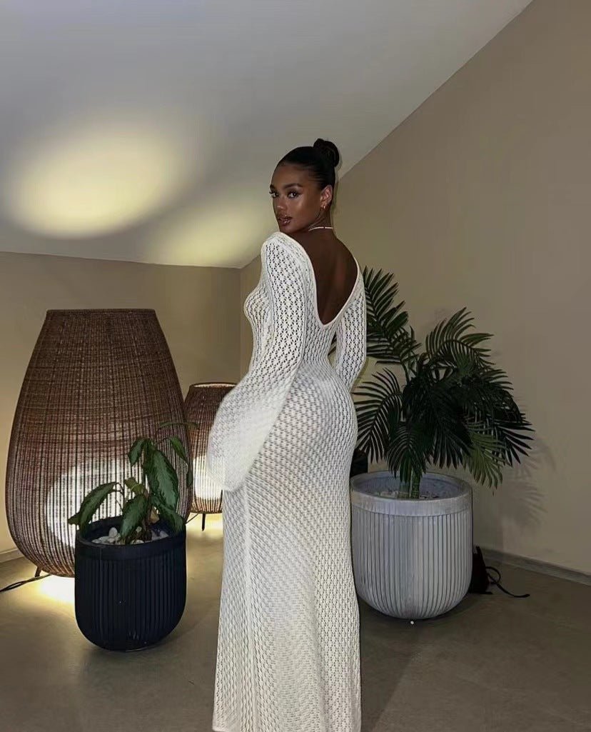 Aurelia Crochet Dress - velourea