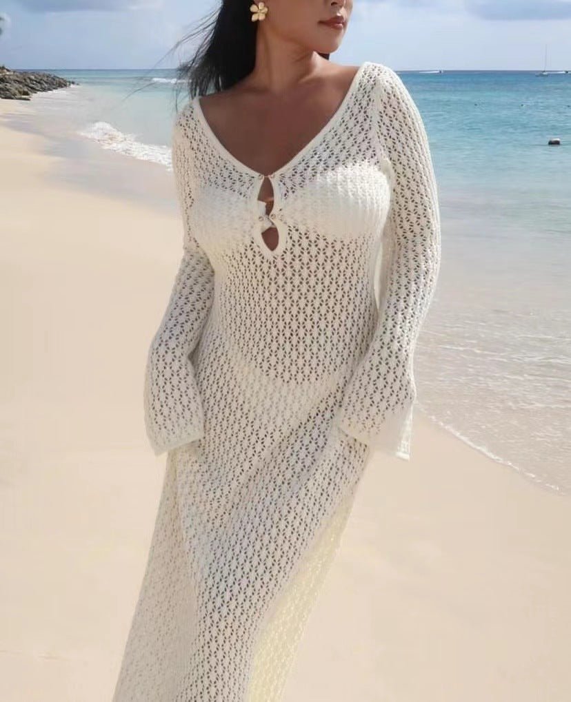 Aurelia Crochet Dress - velourea