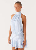Aurelia Pleated Dress - velourea