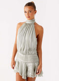 Aurelia Pleated Dress - velourea
