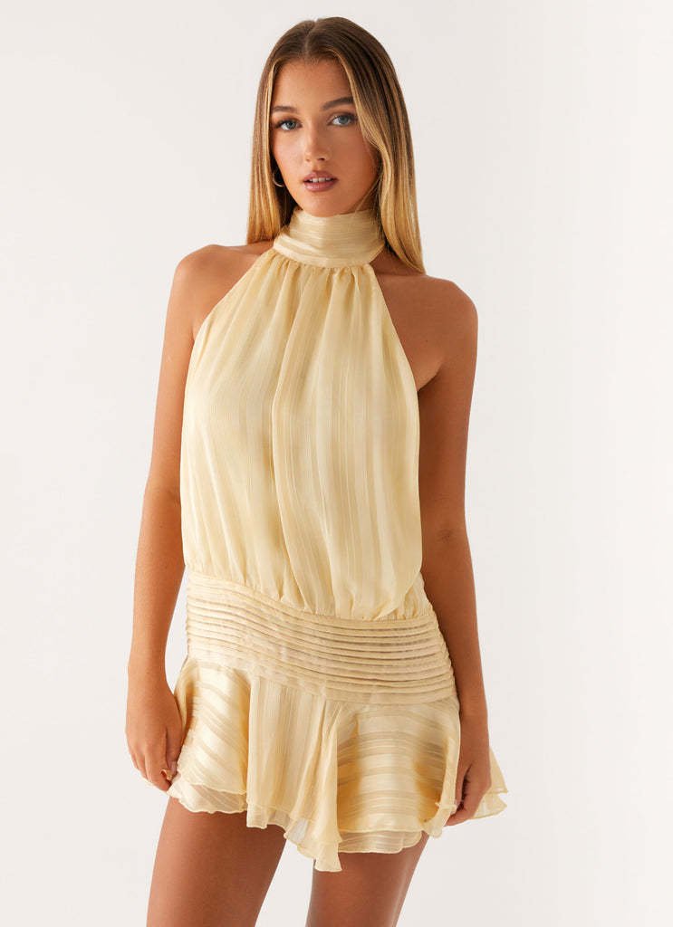 Aurelia Pleated Dress - velourea
