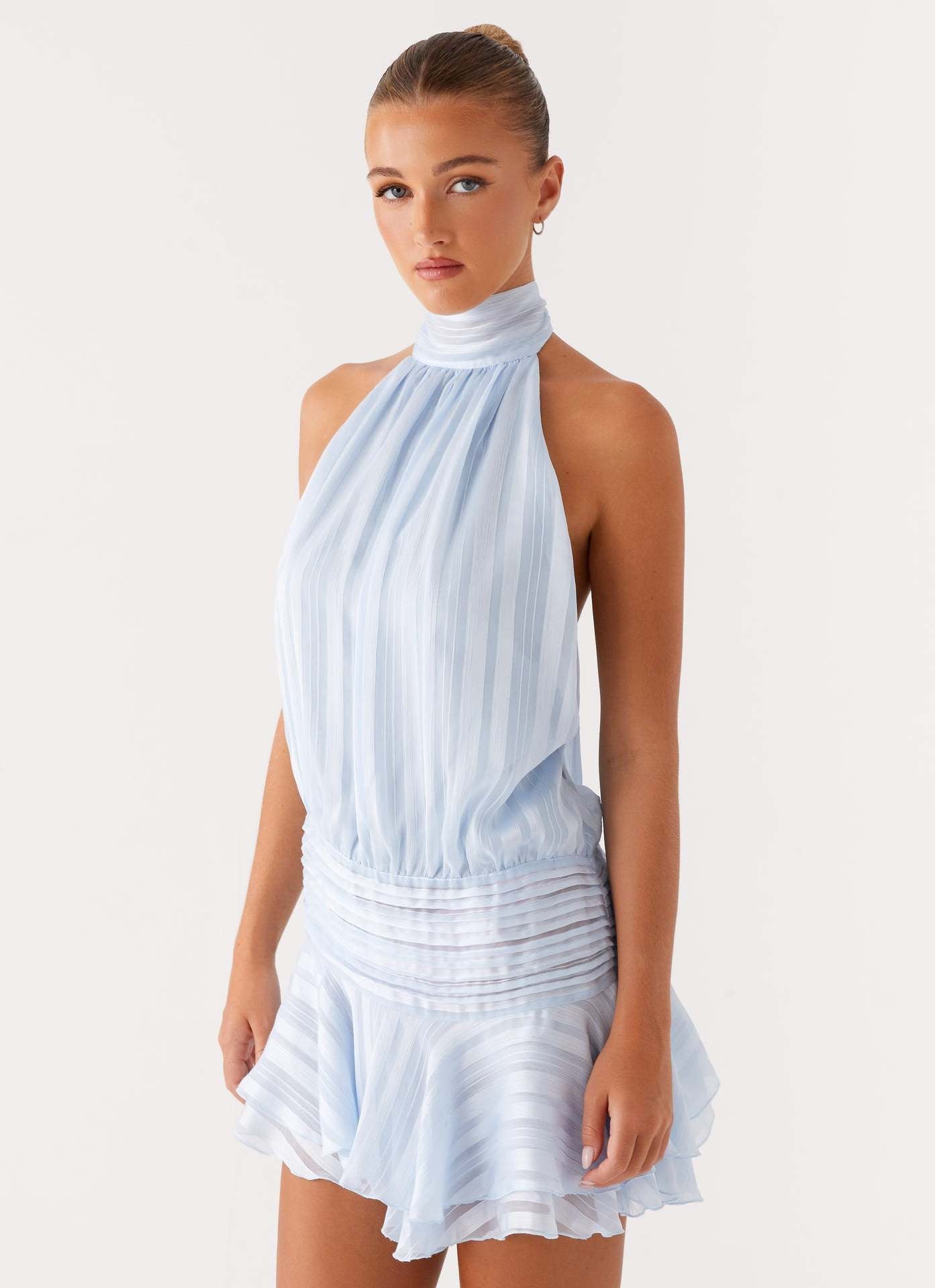 Aurelia Pleated Dress - velourea