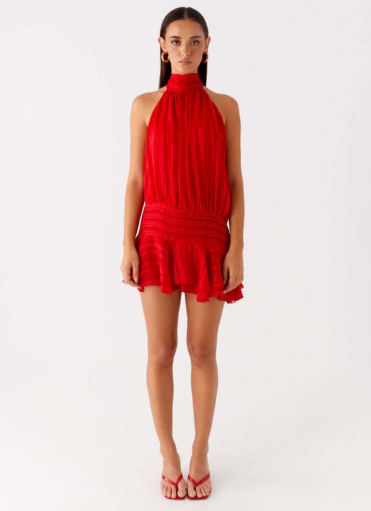 Aurelia Pleated Dress - velourea