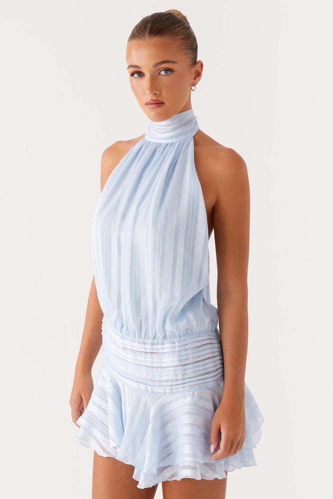 Aurelia Pleated Dress - velourea