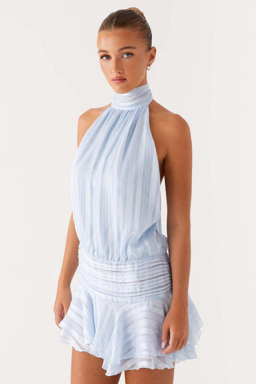 Aurelia Pleated Dress - velourea