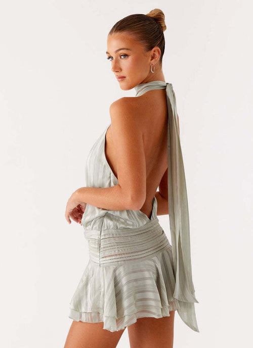Aurelia Pleated Dress - velourea