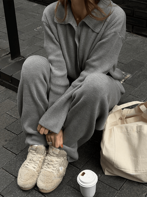 Cozy Knit Lounge Set - velourea