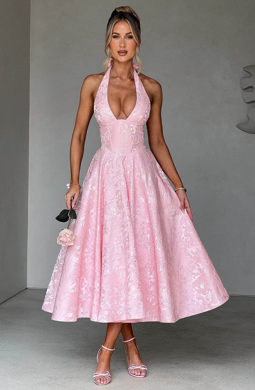 Effie Midi Dress - velourea