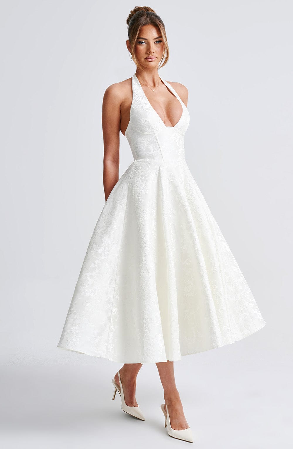 Effie Midi Dress - velourea
