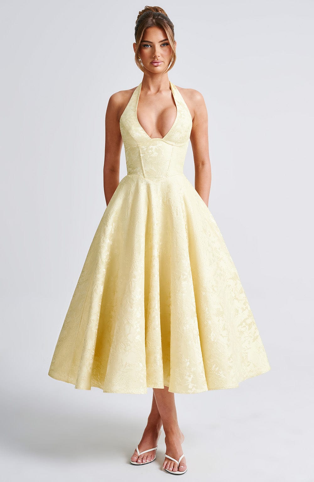 Effie Midi Dress - velourea