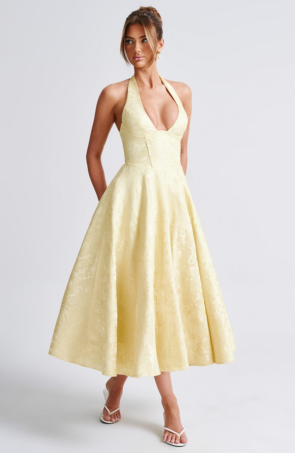 Effie Midi Dress - velourea