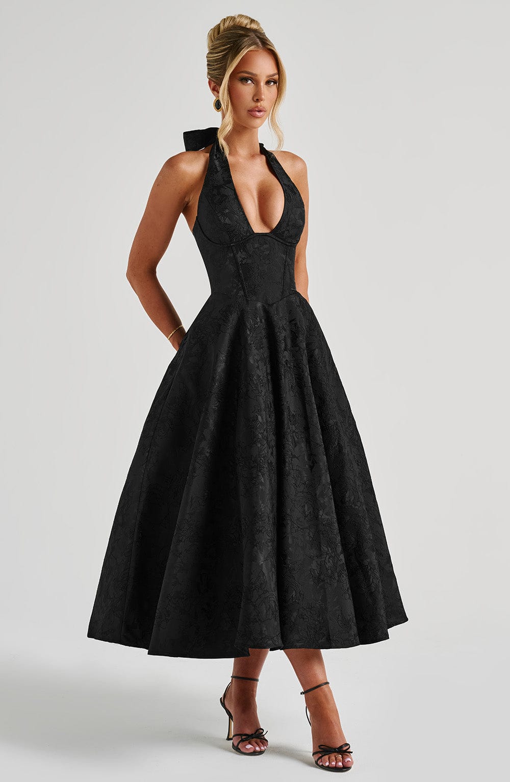 Effie Midi Dress - velourea