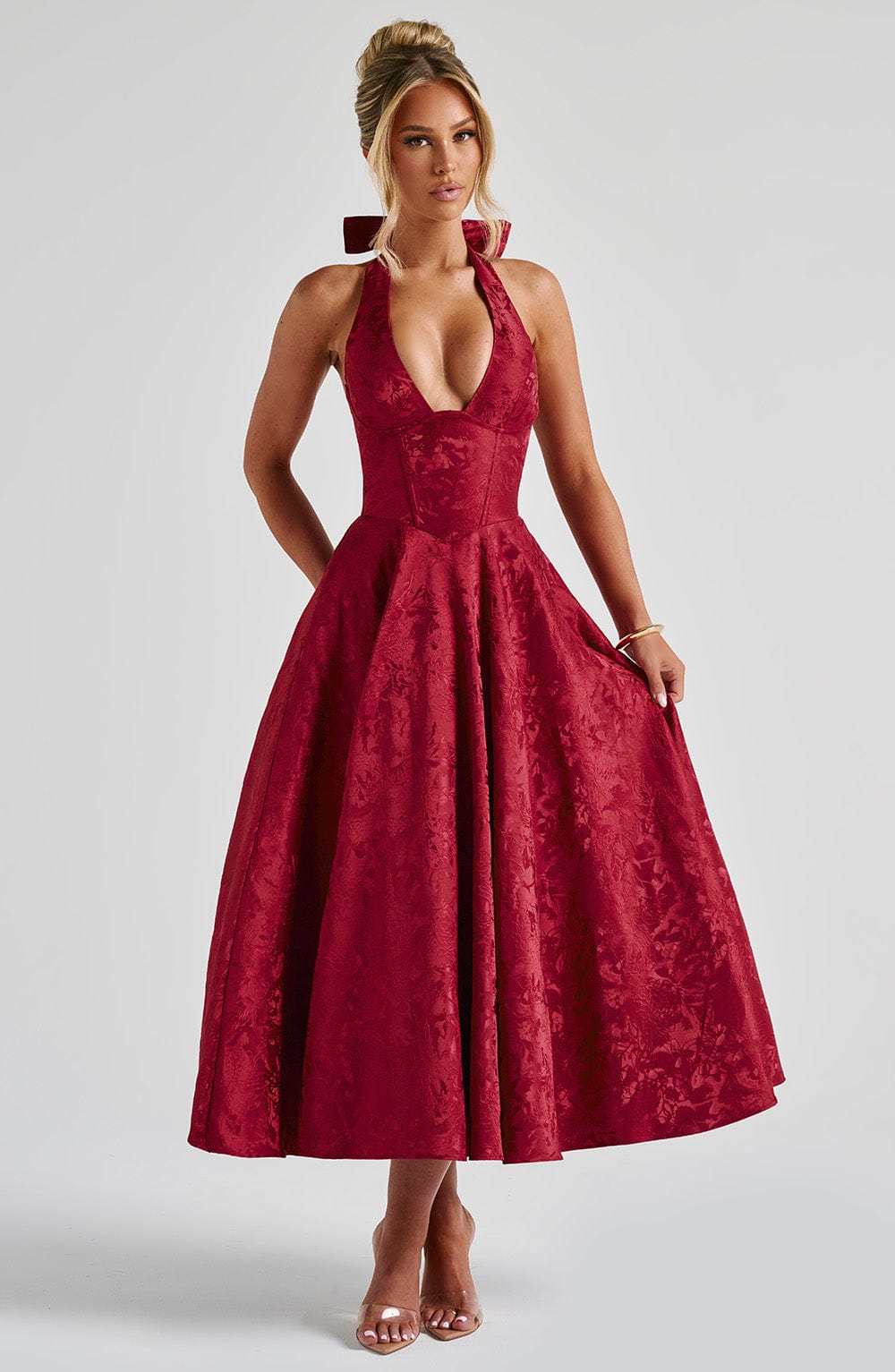 Effie Midi Dress - velourea