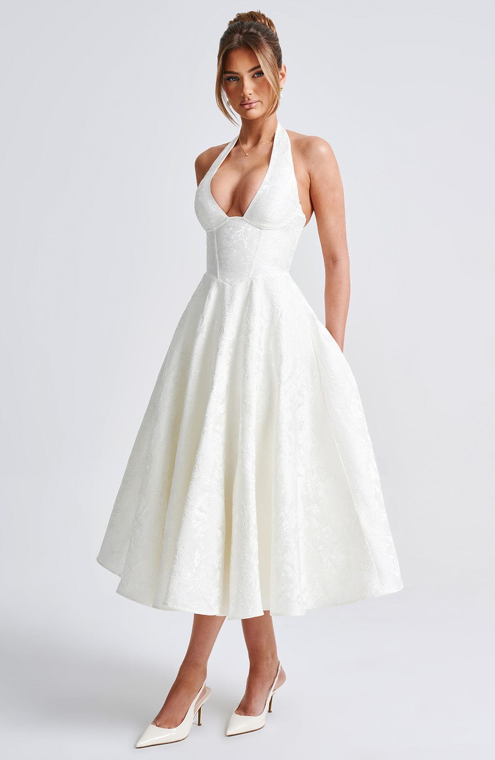 Effie Midi Dress - velourea