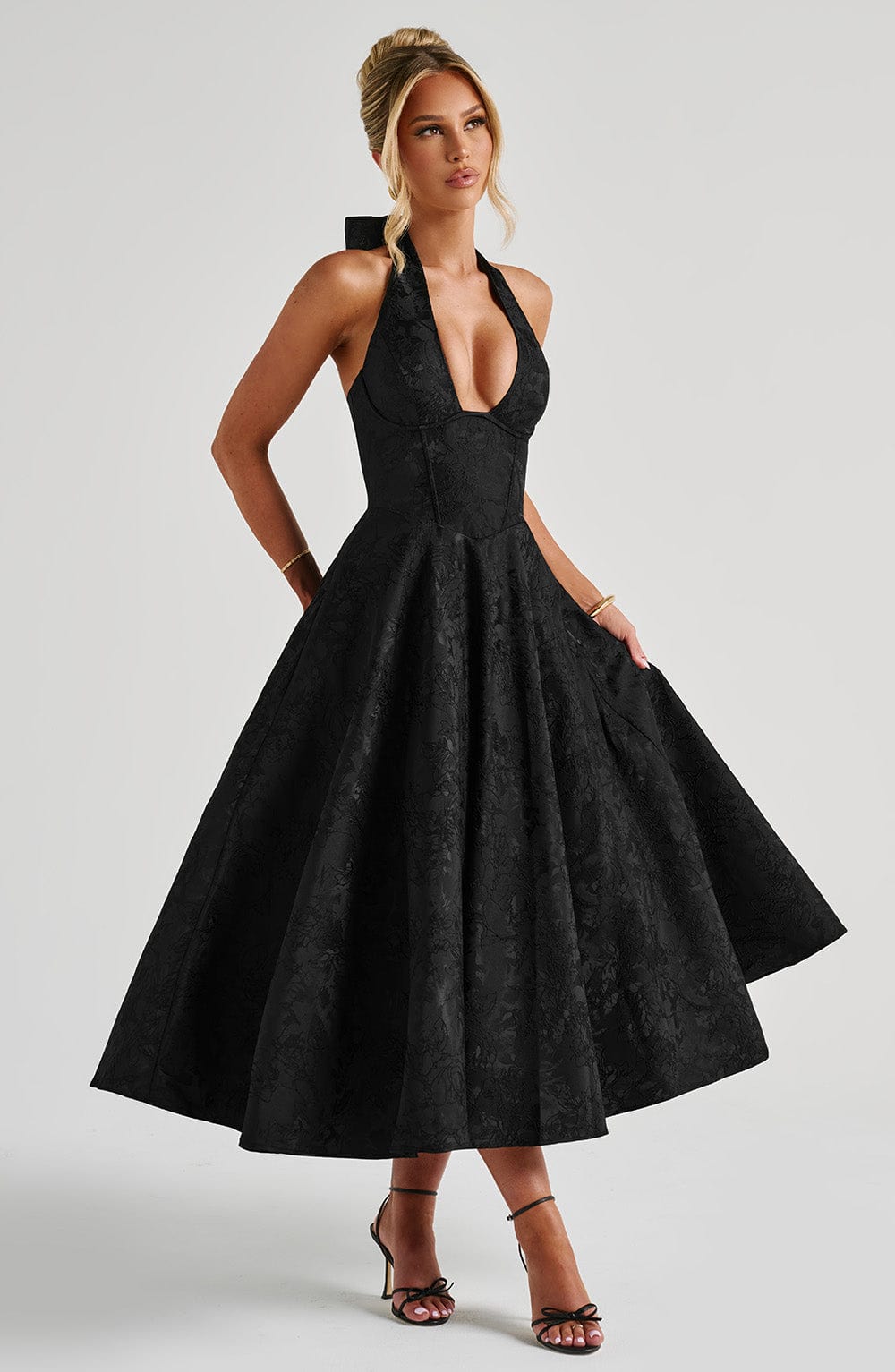 Effie Midi Dress - velourea