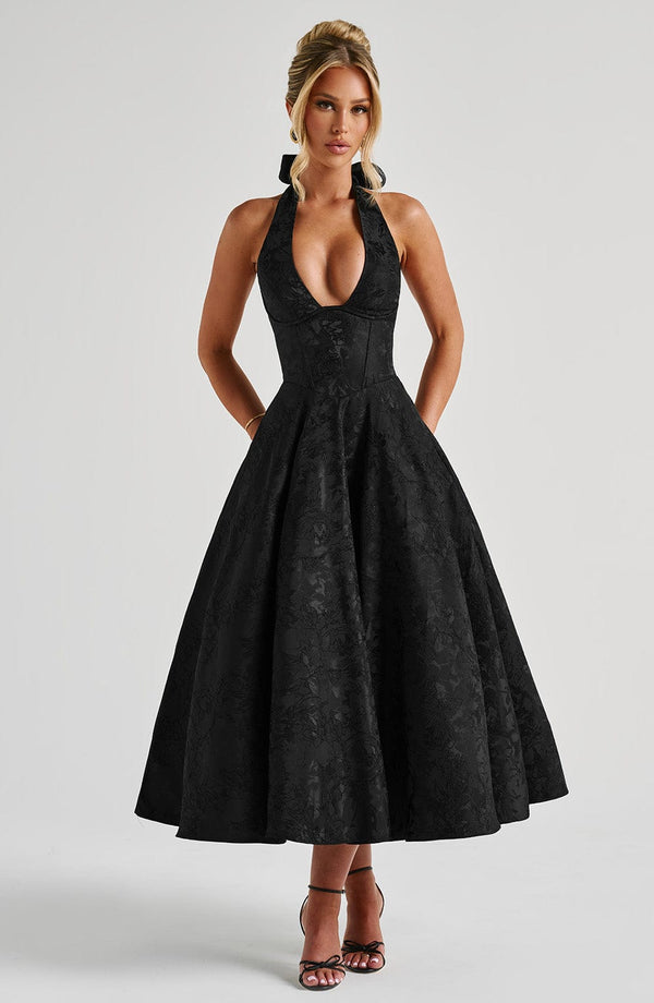 Effie Midi Dress - velourea