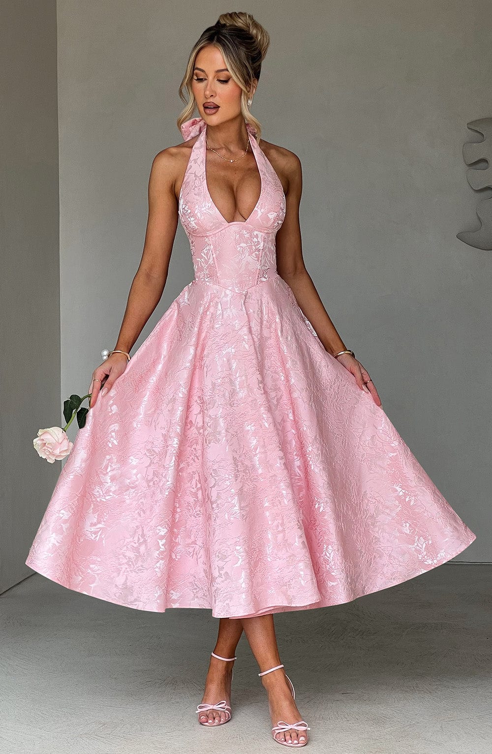Effie Midi Dress - velourea