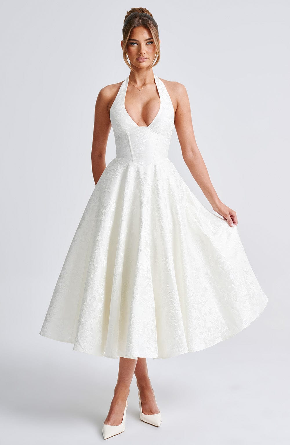 Effie Midi Dress - velourea