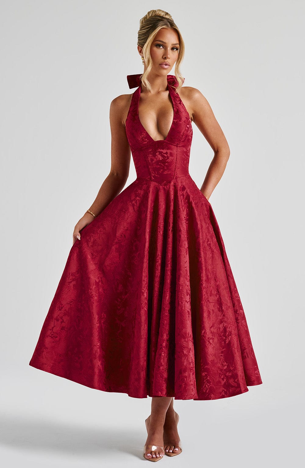 Effie Midi Dress - velourea
