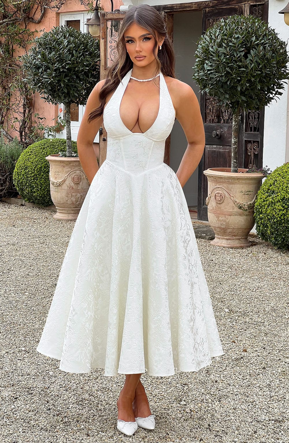 Effie Midi Dress - velourea