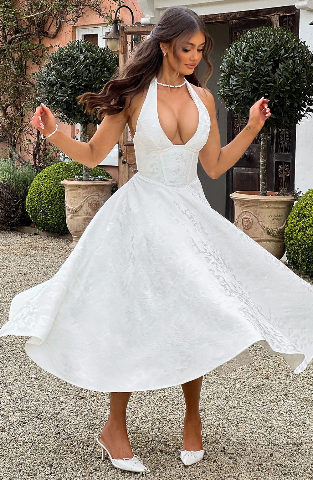 Effie Midi Dress - velourea